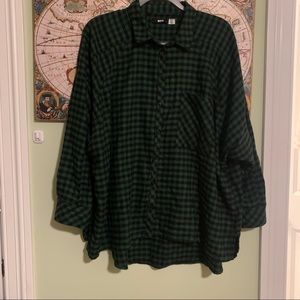 Drapey Oversized Flannel